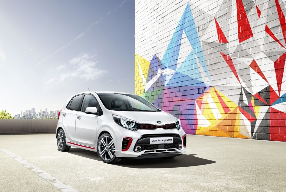 TREDJE GENERASJON: Dette er tredje generasjon Kia Picanto som kommer til Norge i mai. Foto: Kia