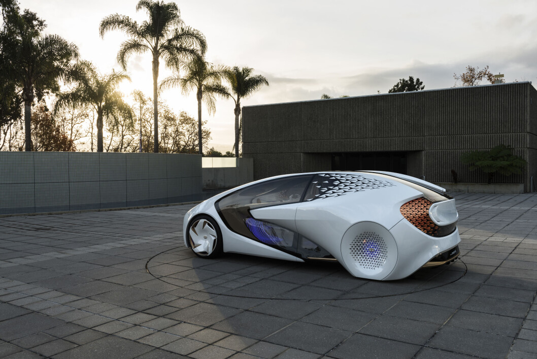 VENN: Toyotas Concept-i har kunstig intelligens og vil være din venn. Foto: Toyota VENN: Toyotas Concept-i har kunstig intelligens og vil være din venn. Foto: Toyota
