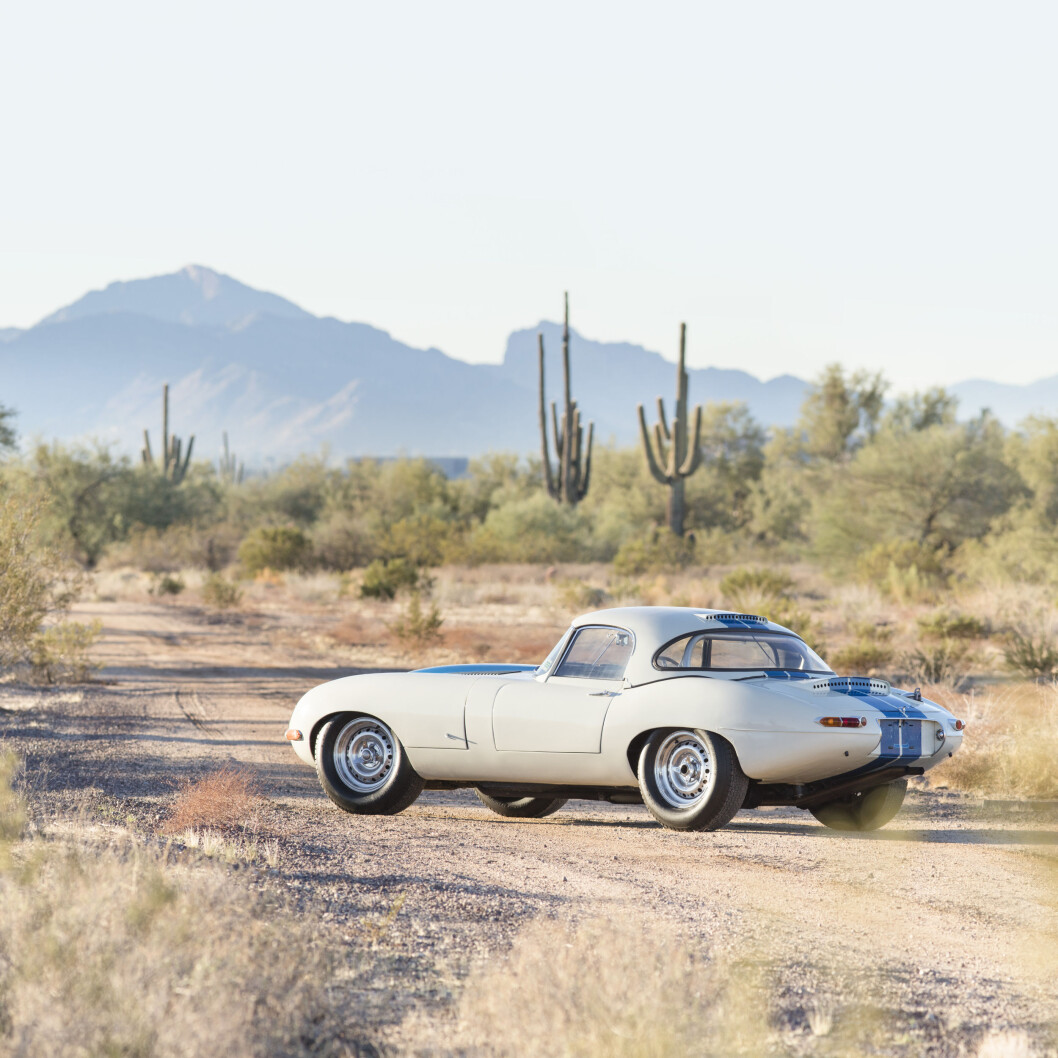 REKORD: Med en prius på over 62 millioner kroner er dette den dyreste Jaguaren nyere enn 1960 modell. Foto: Bonhams REKORD: Med en prius på over 62 millioner kroner er dette den dyreste Jaguaren nyere enn 1960 modell. Foto: Bonhams