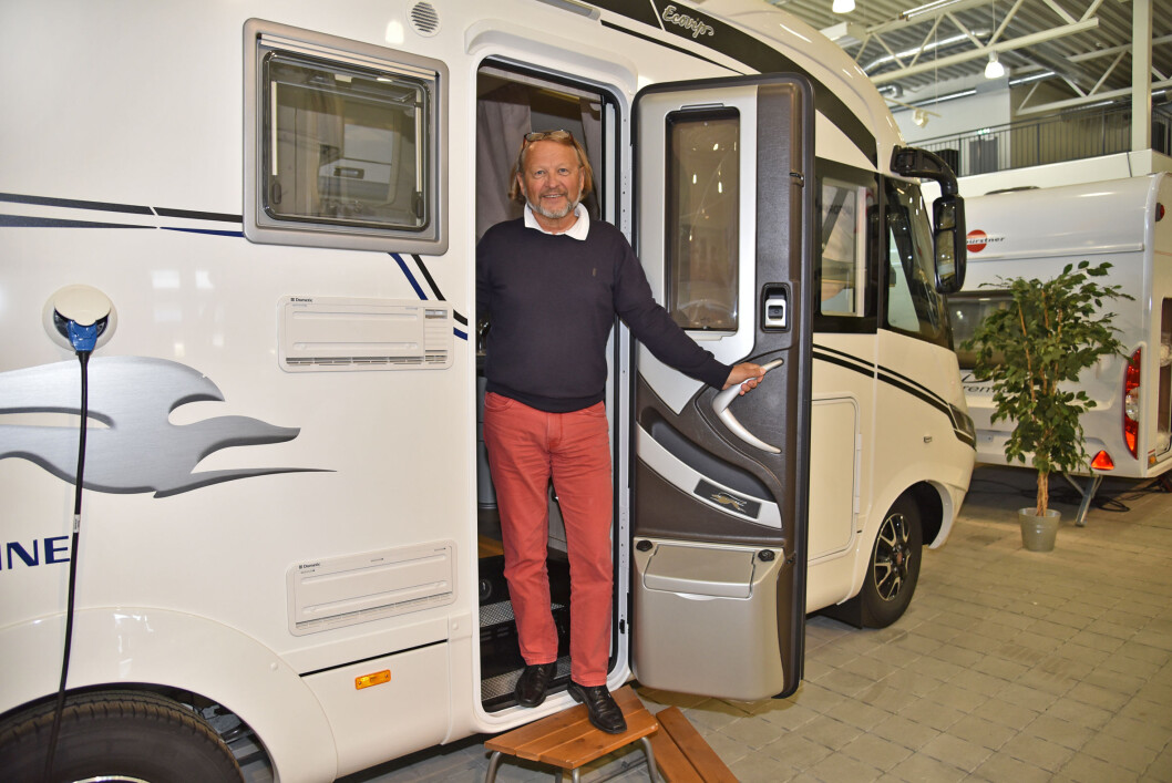 IKKE HARRY: Caravanbransjen har kvittet seg med harry-stempelet. Nå kjøper folk fra alle samfunnslag bobil, sier generalsekretær i Norges Caravanbransjeforbund, Geir Holm. Foto: Norges Caravanbransjeforbund IKKE HARRY: Caravanbransjen har kvittet seg med harry-stempelet. Nå kjøper folk fra alle samfunnslag bobil, sier generalsekretær i Norges Caravanbransjeforbund, Geir Holm. Foto: Norges Caravanbransjeforbund