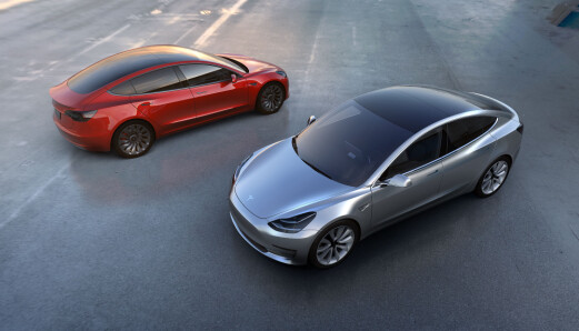 «Starter Tesla Model 3-produksjon i februar»