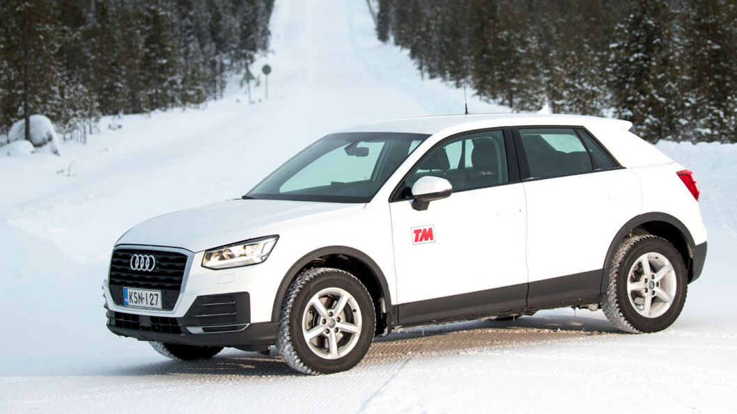 TESTVINNER: Ingen scoret høyere i vår vintertest enn Audi Q2 TESTVINNER: Ingen scoret høyere i vår vintertest enn Audi Q2
