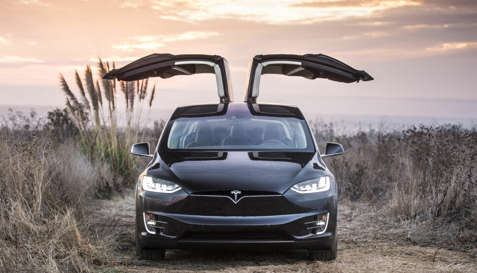 OVER 300.000 SPART: På en helt ordinær utgave av Tesla Model X er besparelsen på 308.782 kroner