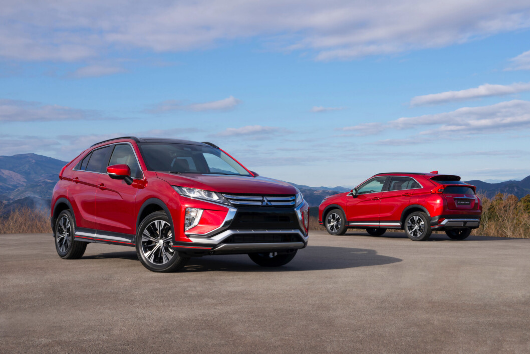 DESEMBER: – Produksjonen av Eclipse Cross starter i oktober og de første norske kundene vil få bilen i desember, sier produktsjef Vegard Werner i Mitsubishi. Foto: Mitsubishi DESEMBER: – Produksjonen av Eclipse Cross starter i oktober og de første norske kundene vil få bilen i desember, sier produktsjef Vegard Werner i Mitsubishi. Foto: Mitsubishi