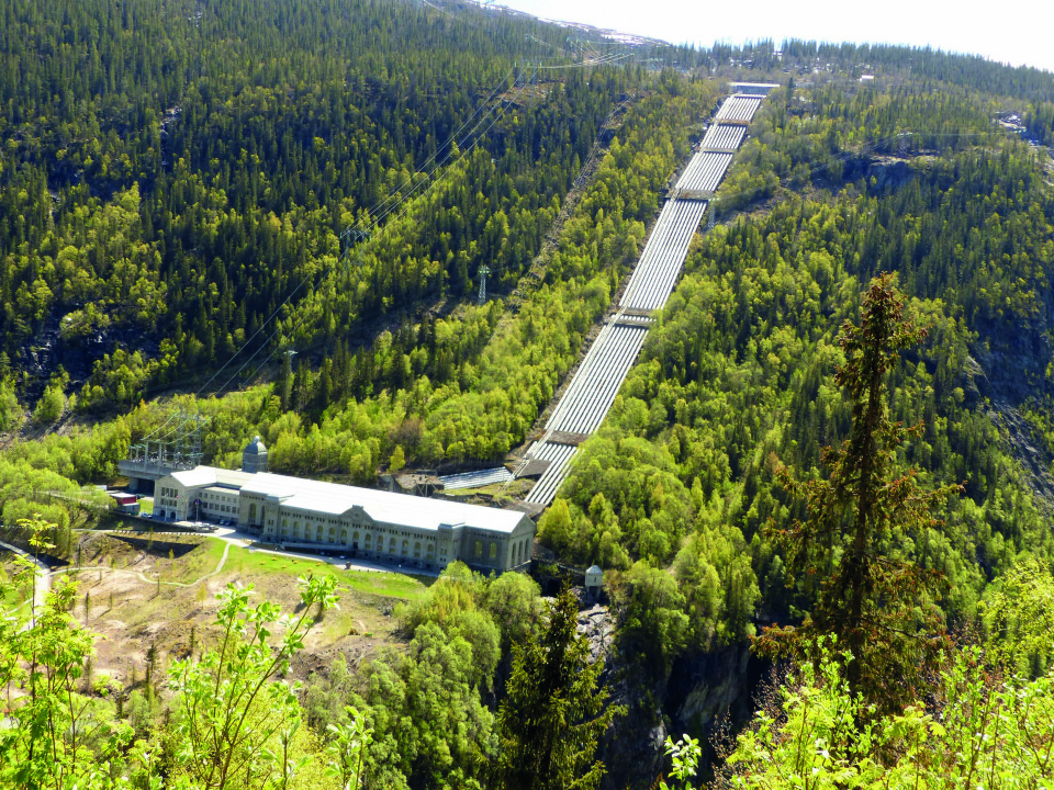 HISTORIENS KRAFTLINJER: Gamle Vemork kraftstasjon huser i dag Norges industriarbeidermuseum.
