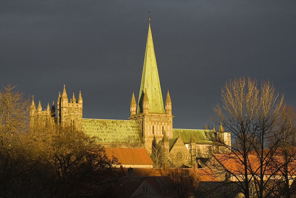 NORGES HJERTE: Nidarosdomen hadde fra gammelt tilnavnet «Norges hjerte». Foto: Eirik Refsdal