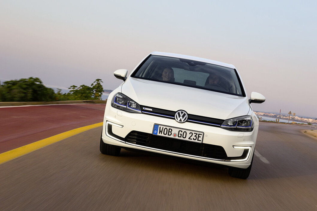 POPULÆR: Volkswagen e-Golf er en av mange modeller som sørget for å bringe elbil-salget til værs. Foto: VW POPULÆR: Volkswagen e-Golf er en av mange modeller som sørget for å bringe elbil-salget til værs. Foto: VW