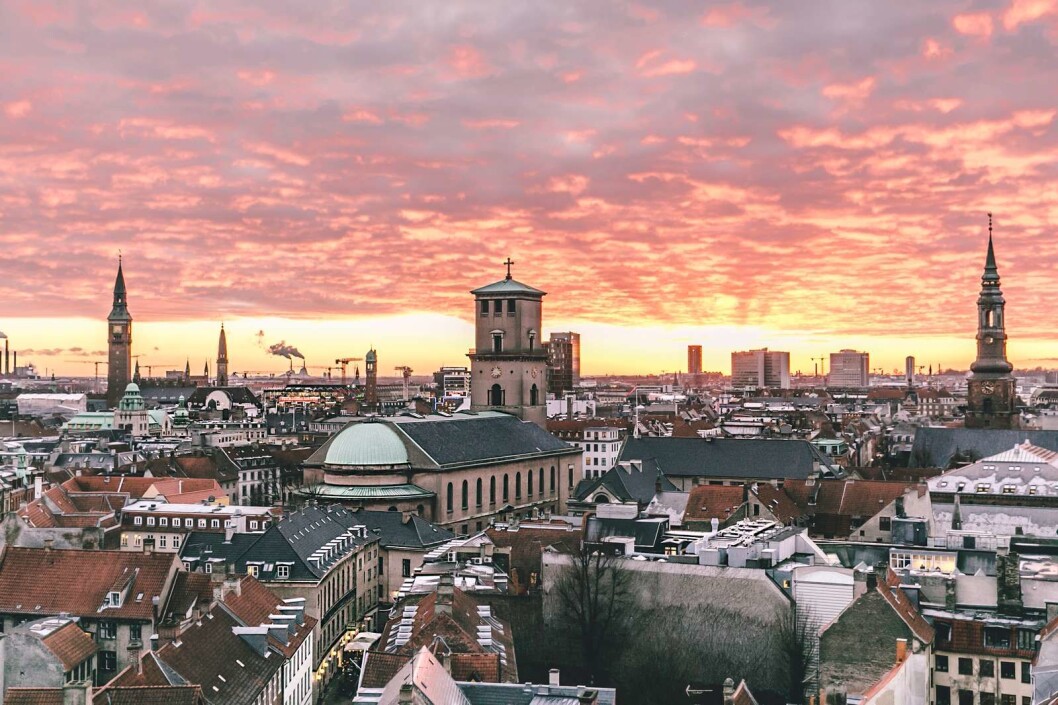 KONGENS BY: Storslagen utsikt over sentrum av København fra toppen av Rundetårn. Foto: Thomas Høyrup Christensen KONGENS BY: Storslagen utsikt over sentrum av København fra toppen av Rundetårn. Foto: Thomas Høyrup Christensen