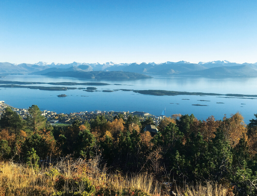 VAKKERT: Utsnitt av Moldepanoramaet. Foto: Molde kommune VAKKERT: Utsnitt av Moldepanoramaet. Foto: Molde kommune