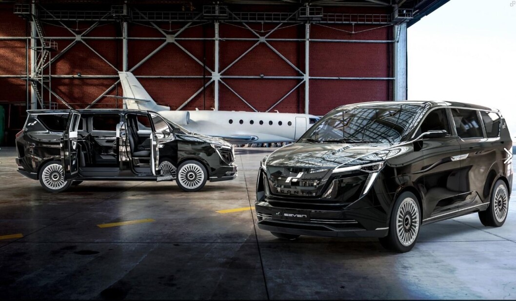 NYE SAAB: Kinesiske Nevs, som kjøpte konkursboet til Saab, har innledet et samarbeid med Iconiq Motors om å bygge en SUV-avlegger av denne bilen på fabrikken i Trollhättan.. Foto: Iconiq Motors NYE SAAB: Kinesiske Nevs, som kjøpte konkursboet til Saab, har innledet et samarbeid med Iconiq Motors om å bygge en SUV-avlegger av denne bilen på fabrikken i Trollhättan.. Foto: Iconiq Motors