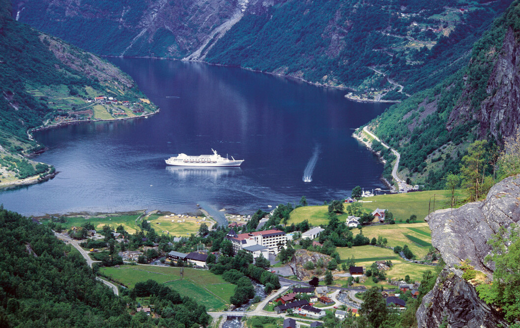 NORSKTOPPEN: Geiranger sett fra Flydalsjuvet er en klassisk utsikt. Foto: Per Roger Lauritzen NORSKTOPPEN: Geiranger sett fra Flydalsjuvet er en klassisk utsikt. Foto: Per Roger Lauritzen
