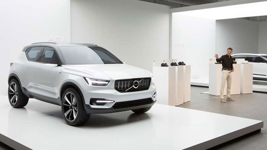YNGRE KJØPERE: – Med XC40 sikter Volvo mot yngre bilkjøpere, sier designsjef Thomas Ingenlath. Foto: Volvo YNGRE KJØPERE: – Med XC40 sikter Volvo mot yngre bilkjøpere, sier designsjef Thomas Ingenlath. Foto: Volvo