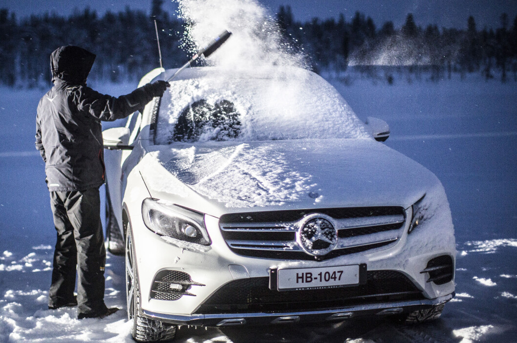 MOTORS TEST: I den store vintertesten har Motor flere ganger avslørt svært høye utslipp av NOx fra blant annet Mercedes. Foto: Heiki Nieminen MOTORS TEST: I den store vintertesten har Motor flere ganger avslørt svært høye utslipp av NOx fra blant annet Mercedes. Foto: Heiki Nieminen