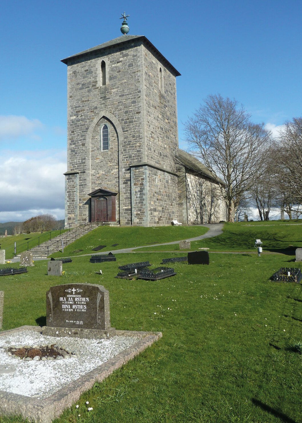 FRA 1250: Olavskirken på Avaldsnes. Foto: Per Roger Lauritzen FRA 1250: Olavskirken på Avaldsnes. Foto: Per Roger Lauritzen