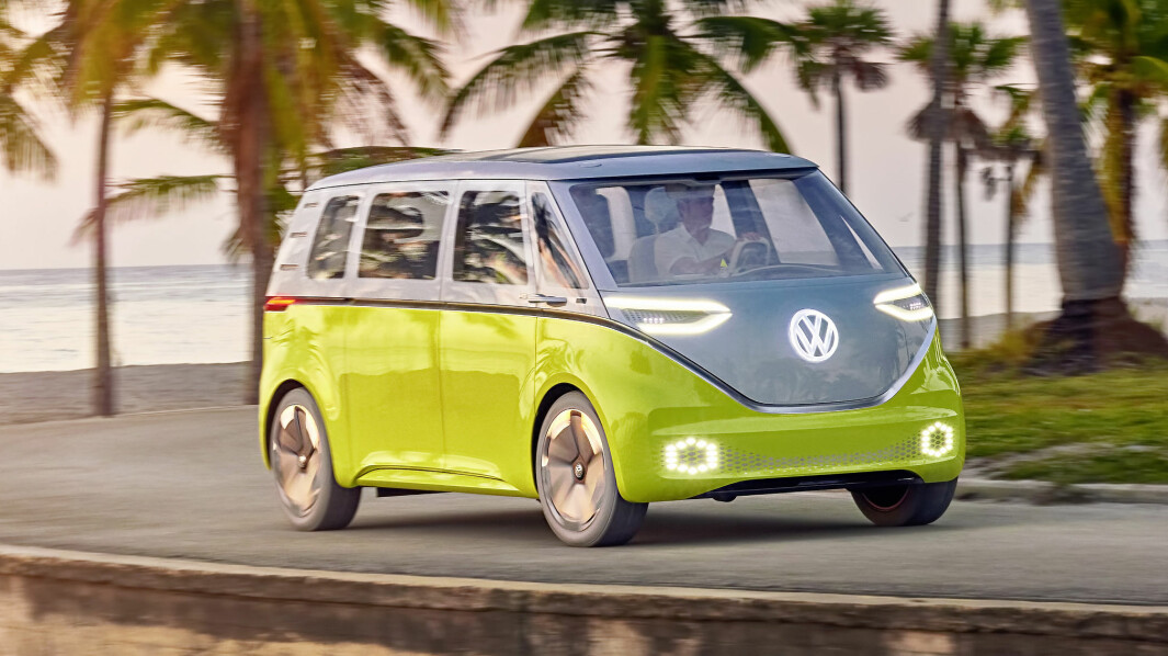 ENDELIG: 2022 blir året for lansering av VW ID Buzz, elbilvarianten av den legendariske folkevognbussen.