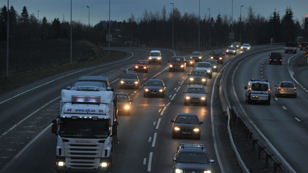 NYE VEIER: Byggetakten på nye motorveier har aldri vært høyere i Norge, som her ved Opstadbakken i Trondheim Foto: Knut Opeide NYE VEIER: Byggetakten på nye motorveier har aldri vært høyere i Norge, som her ved Opstadbakken i Trondheim Foto: Knut Opeide