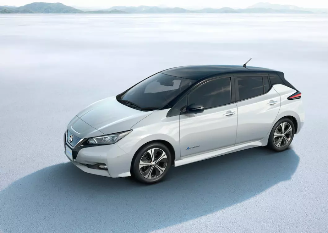 SPENNENDE: Elektriske Nissan Leaf får lenger rekkevidde og er en av de mest spennende nyhetene for det norske markedet i høst. Foto: Nissan