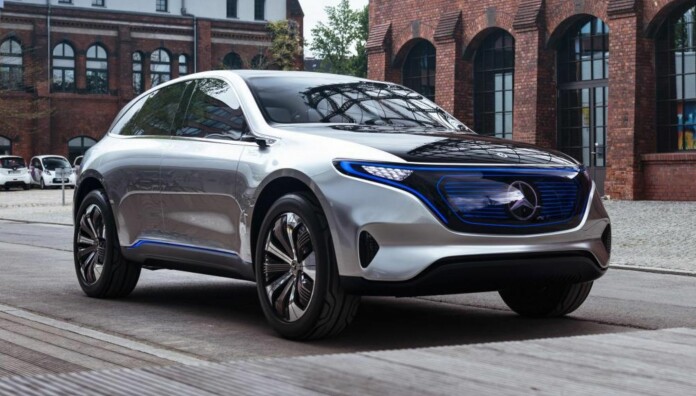 Norge først i verden med elektriske Mercedes EQC