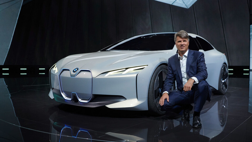 NESTE FRA BMW: Her er bilen som BMW-sjef Harald Krüger virkelig skal utfordre Tesla med, i Vision Dynamics. Foto: BMW NESTE FRA BMW: Her er bilen som BMW-sjef Harald Krüger virkelig skal utfordre Tesla med, i Vision Dynamics. Foto: BMW