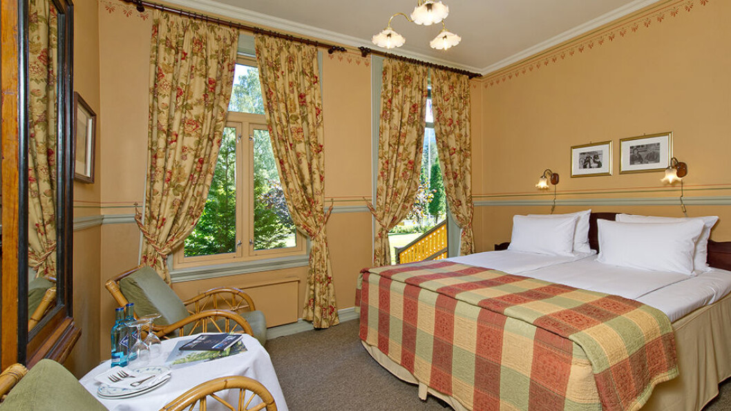 Rommene på Dalen hotel er rommelige og komfortable. Rommene på Dalen hotel er rommelige og komfortable.
