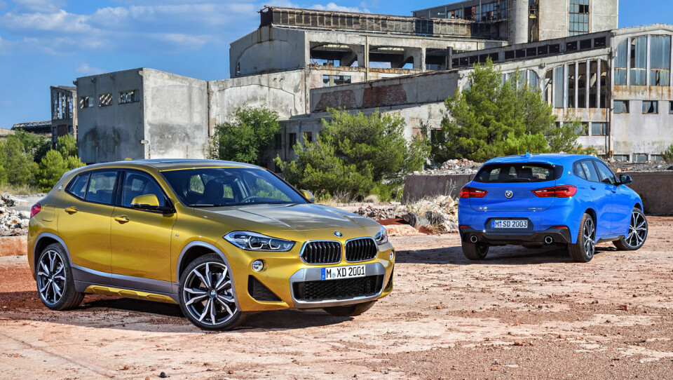SPENNENDE: BMWs nye X2 kommer i mars, en av de spennende nybilene i 2018.