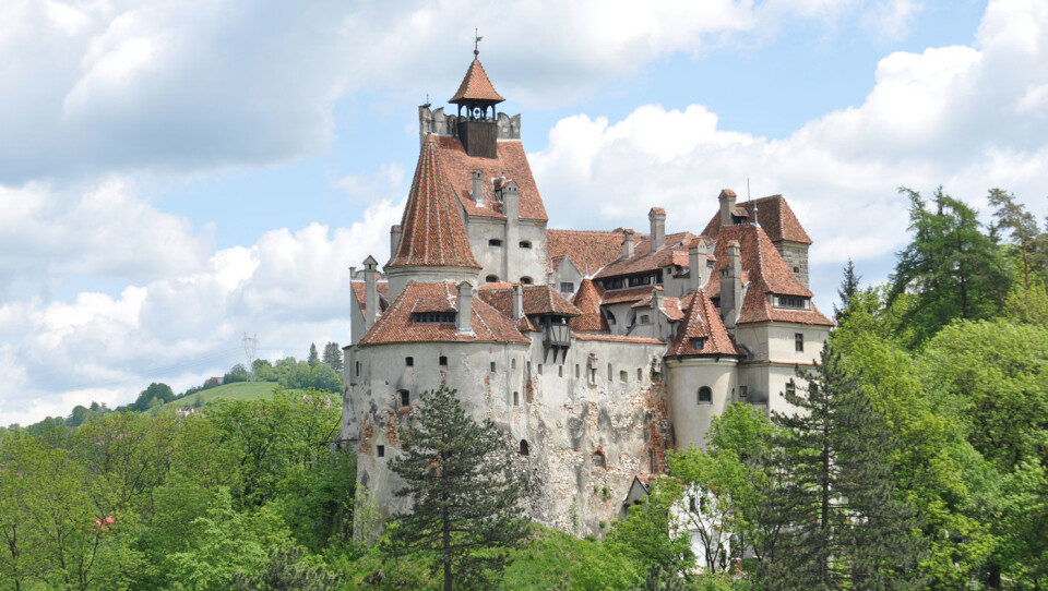 DRACULAS SLOTT: Bran slott ligger i den lille byen Bran i Transilvania.