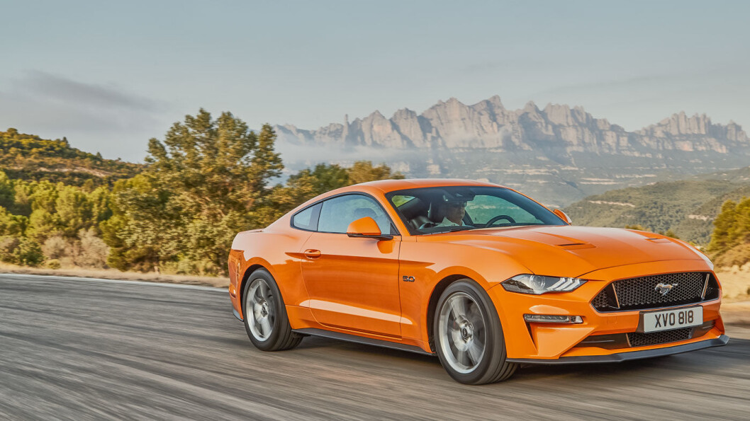 FARLIGST FOR BARN: Den er kul, men Ford Mustang 5.0 Fastback, LHD skårer klart dårligst når det kommer til kollisjonssikkerhet for barn i bilen. Foto: Ford FARLIGST FOR BARN: Den er kul, men Ford Mustang 5.0 Fastback, LHD skårer klart dårligst når det kommer til kollisjonssikkerhet for barn i bilen. Foto: Ford