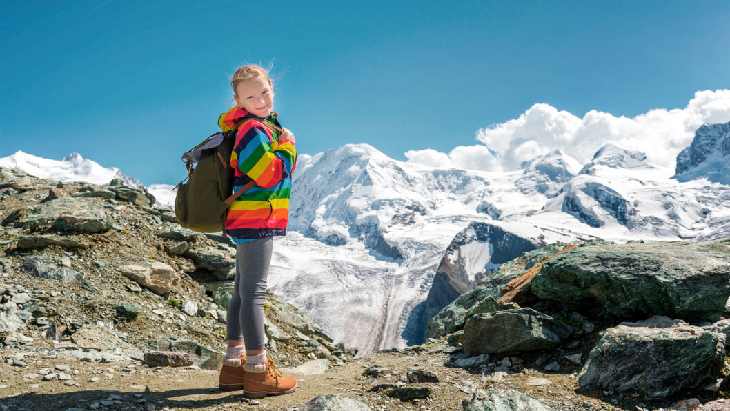 ALPENE FOR HELE FAMILIEN: Zermatt i de sveitsiske Alpene passer like godt for barnefamilier som for voksne som ønsker en aktiv ferie. Foto: Shutterstock ALPENE FOR HELE FAMILIEN: Zermatt i de sveitsiske Alpene passer like godt for barnefamilier som for voksne som ønsker en aktiv ferie. Foto: Shutterstock