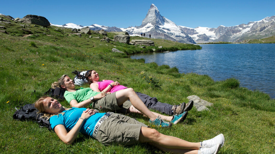 FANTASTISK TURTERRENG: Alpene er et spesielt flott område å gå tur i. Foto: Michael Portmann FANTASTISK TURTERRENG: Alpene er et spesielt flott område å gå tur i. Foto: Michael Portmann