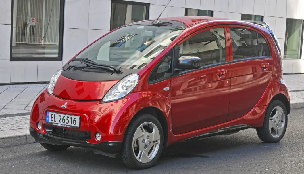SISTE STOPP: Produksjonen av lille Mitsubishi i-MiEV stanses. SISTE STOPP: Produksjonen av lille Mitsubishi i-MiEV stanses.