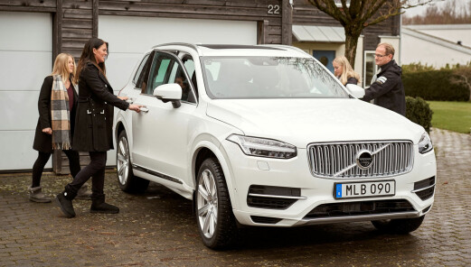 Nå ruller de første selvkjørende Volvo-bilene i Göteborg
