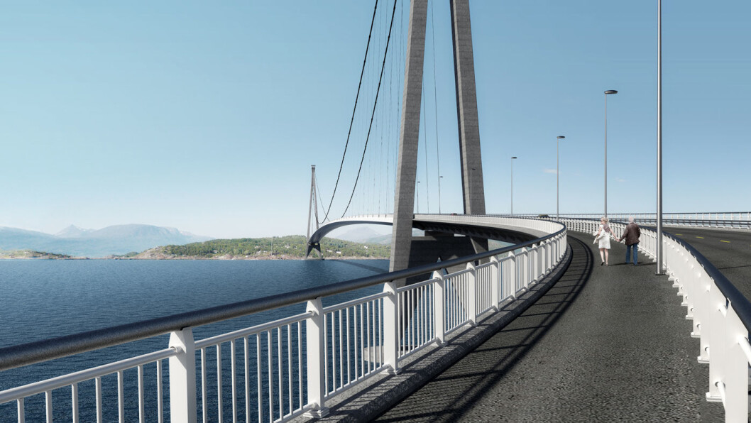20 MINUTTER SPART: Hålogalandsbrua betyr nær 20 minutter spart for reisende mellom Narvik og Evenes. 20 MINUTTER SPART: Hålogalandsbrua betyr nær 20 minutter spart for reisende mellom Narvik og Evenes.