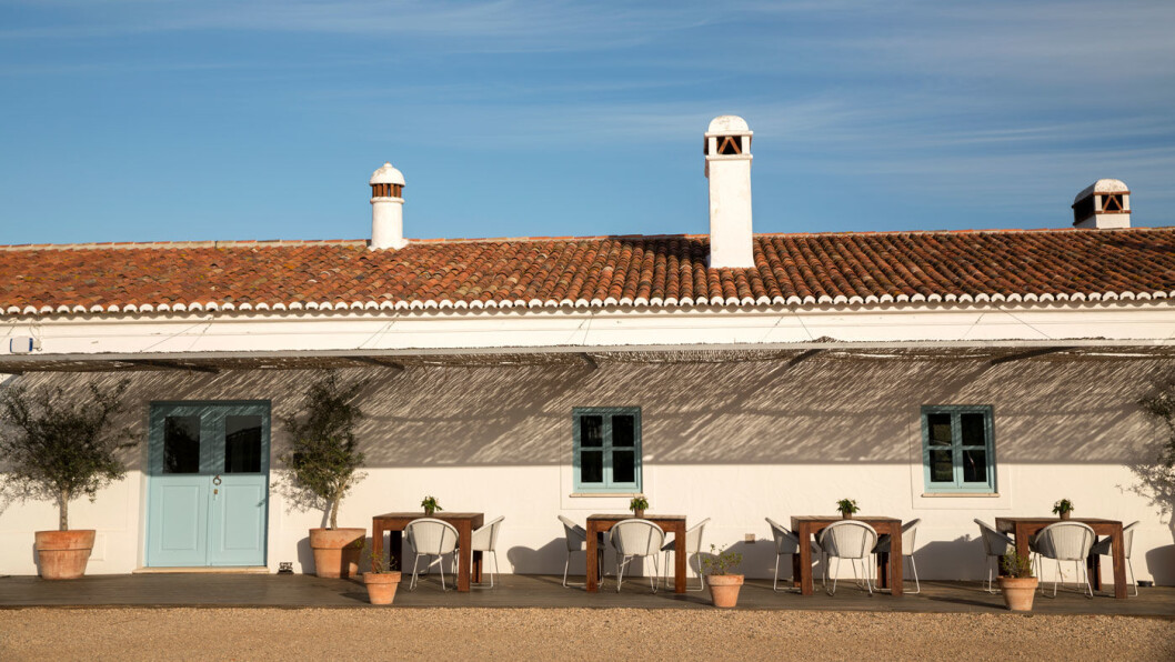 BO PÅ EN VINGÅRD: Malhadinha Nova i Albernoa, 145 km nord for sørkysten av Portugal, er en staselig, gammel vingård som også er hotell med SPA. Foto: Mette Randem BO PÅ EN VINGÅRD: Malhadinha Nova i Albernoa, 145 km nord for sørkysten av Portugal, er en staselig, gammel vingård som også er hotell med SPA. Foto: Mette Randem