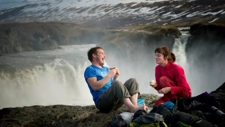 UT PÅ TUR, ALDRI SUR: Island er vilt, vakker og vennlig. Foto: Jon Terje Hellgren Hansen