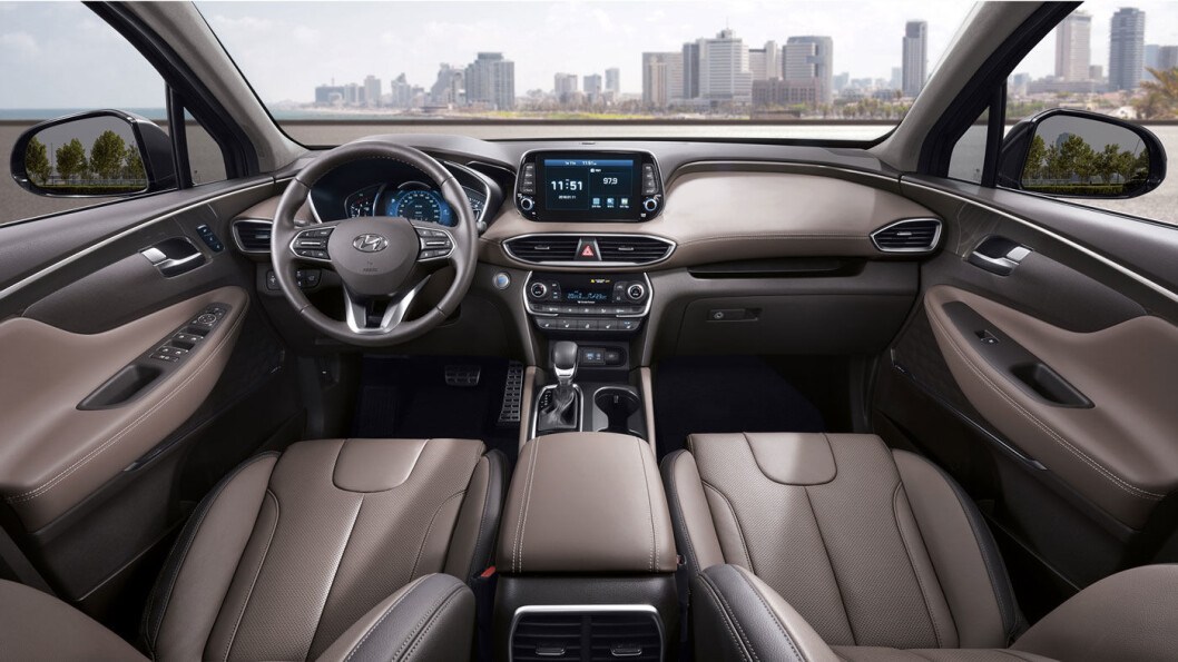 GOD UTSIKT: Hyundai kommer med ny utgave av sin premium-SUV Santa Fe. Foto: Hyundai GOD UTSIKT: Hyundai kommer med ny utgave av sin premium-SUV Santa Fe. Foto: Hyundai