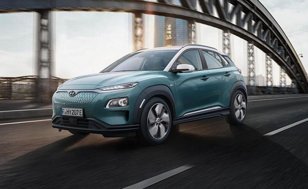LANG REKKEVIDDE: Hyundai Kona Electric skal klare opp mot 470 kilometer, ifølge den nye, strenge testmetoden WLTP. Foto: Hyundai LANG REKKEVIDDE: Hyundai Kona Electric skal klare opp mot 470 kilometer, ifølge den nye, strenge testmetoden WLTP. Foto: Hyundai