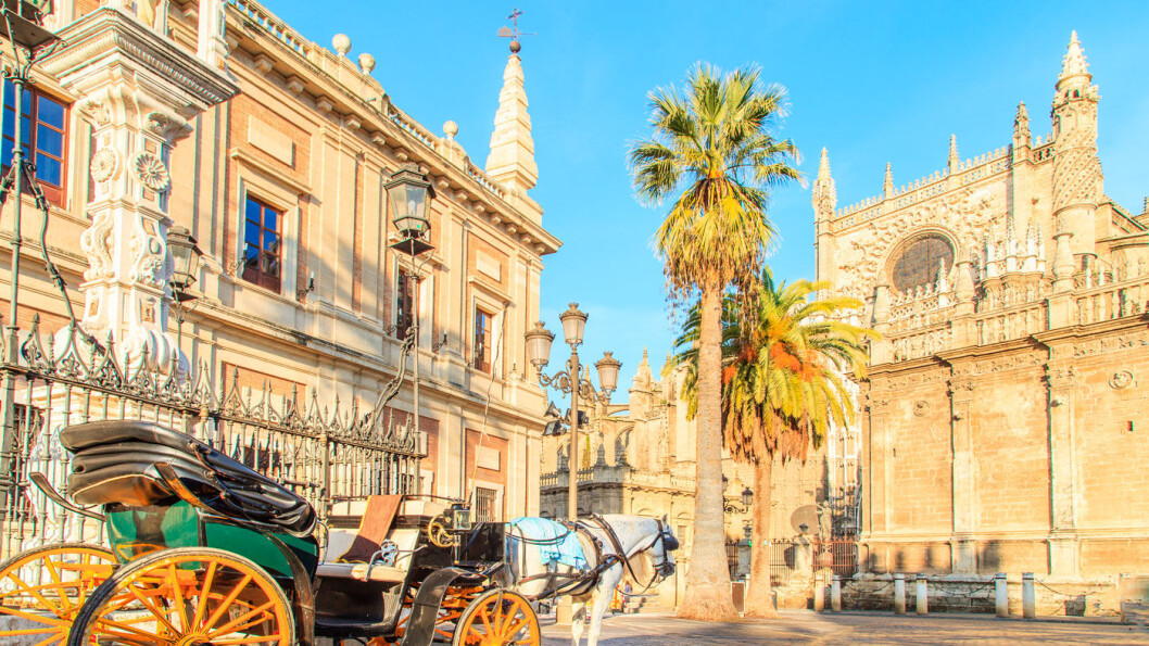 KATEDRALEN I SEVILLA: Katedralen Maria de la Seda. KATEDRALEN I SEVILLA: Katedralen Maria de la Seda.