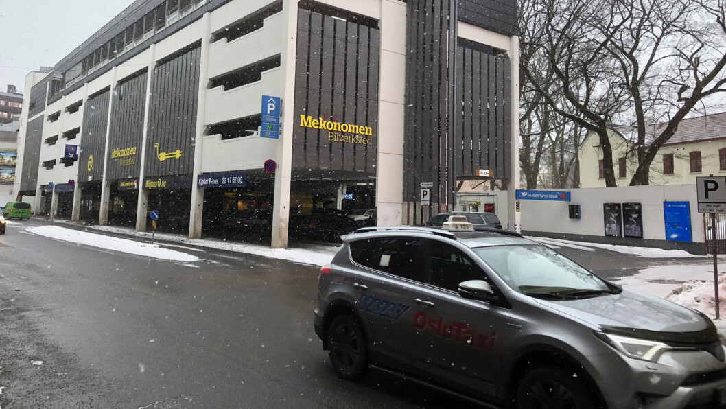 VARIERER STORT: Spektrum P-hus er det billigste av de store P-husene i Oslo. Prisene i hovedstaden varierer kraftig. Foto: Geir Røed VARIERER STORT: Spektrum P-hus er det billigste av de store P-husene i Oslo. Prisene i hovedstaden varierer kraftig. Foto: Geir Røed