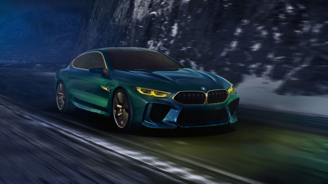 BMW konseptbil M8 Gran Coupe BMW konseptbil M8 Gran Coupe