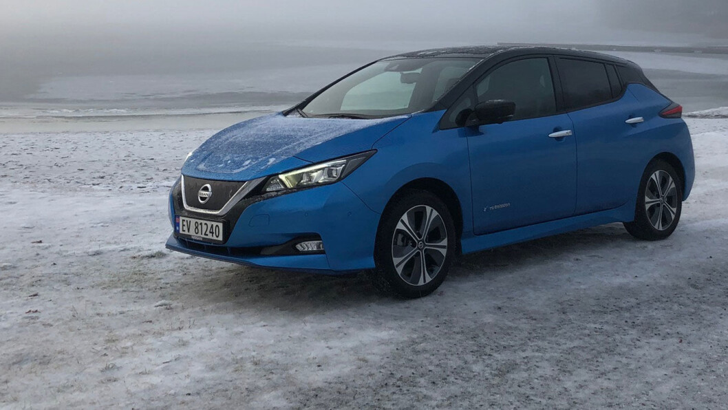 GRÅERE TIDER: Nissan Leaf var lenge det opplagte valget for norske elbilkjøpere. Men ved inngangen til 2020 sliter den gamle helten. Foto: Øivind A. Monn-Iversen GRÅERE TIDER: Nissan Leaf var lenge det opplagte valget for norske elbilkjøpere. Men ved inngangen til 2020 sliter den gamle helten. Foto: Øivind A. Monn-Iversen