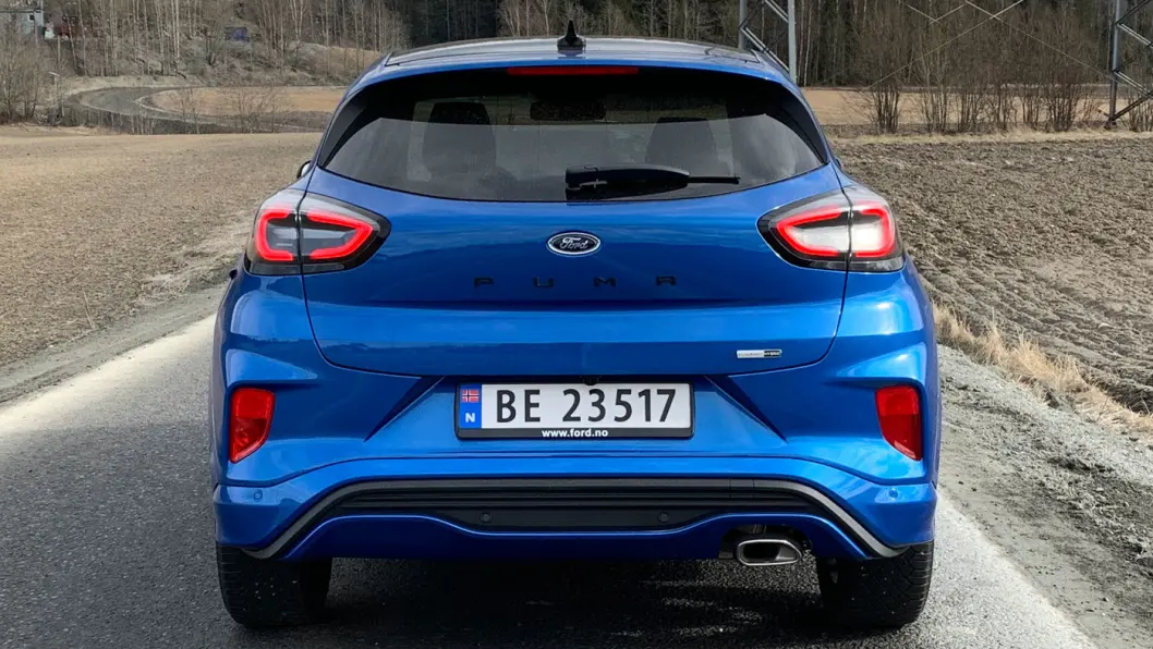 CROSSOVER: Ford Puma er ikke så SUV-aktig i formen som noen av konkurrentene. CROSSOVER: Ford Puma er ikke så SUV-aktig i formen som noen av konkurrentene.