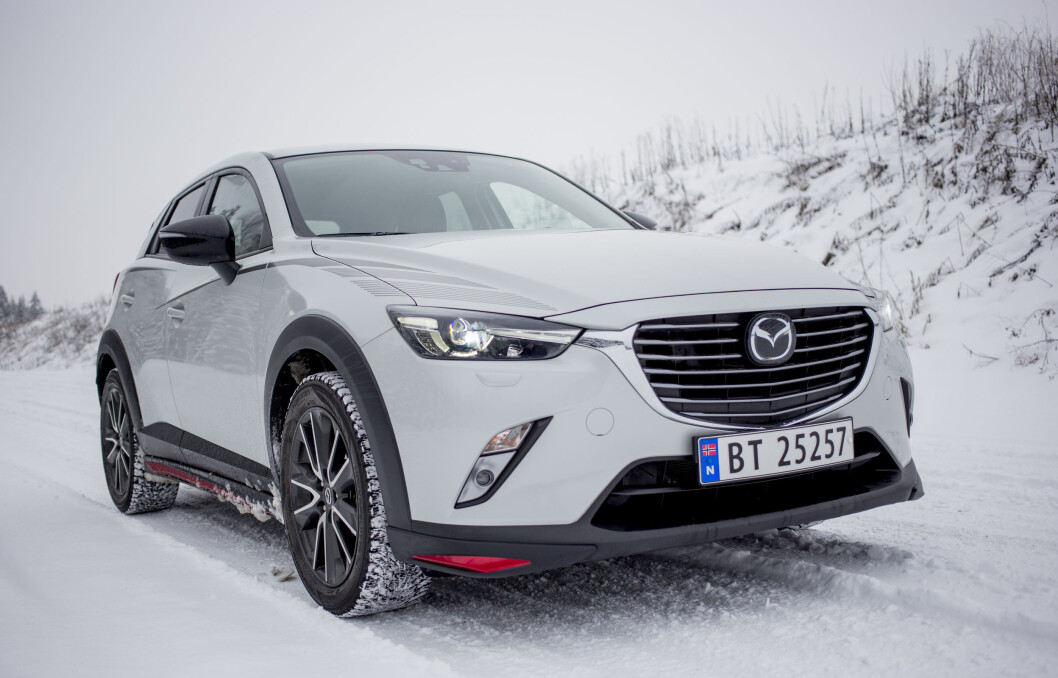 MYE FOR PENGENE: Mazda CX-3 er en prisvinner i sin klasse. Foto: Sveinung Uddu Ystad MYE FOR PENGENE: Mazda CX-3 er en prisvinner i sin klasse. Foto: Sveinung Uddu Ystad