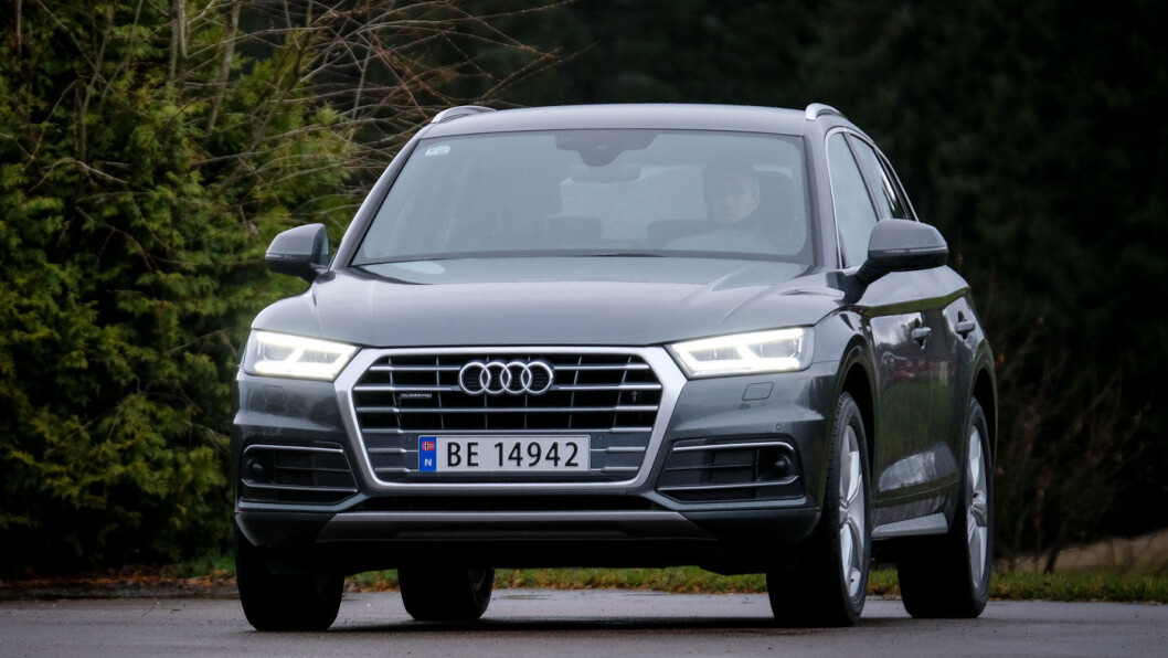 SPORTY: Både kjørekomforten og kjøreegenskapene i kritiske situasjoner er i toppklasse på Audi Q5. Foto: Jon Terje Hellgren Hansen SPORTY: Både kjørekomforten og kjøreegenskapene i kritiske situasjoner er i toppklasse på Audi Q5. Foto: Jon Terje Hellgren Hansen