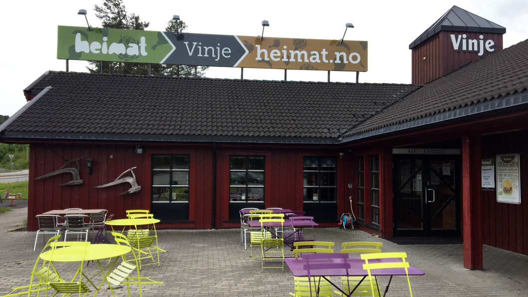 VEIKROKJEDE: Heimat har fire veikroer i Telemark og Aust-Agder. Heimat Vinje ligger i Åmot i Telemark. VEIKROKJEDE: Heimat har fire veikroer i Telemark og Aust-Agder. Heimat Vinje ligger i Åmot i Telemark.