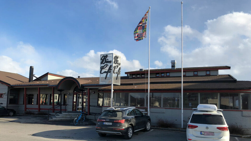 HØY KLASSE: Bios Café helt nord i Troms har mat – og priser – som matcher mange restauranter.