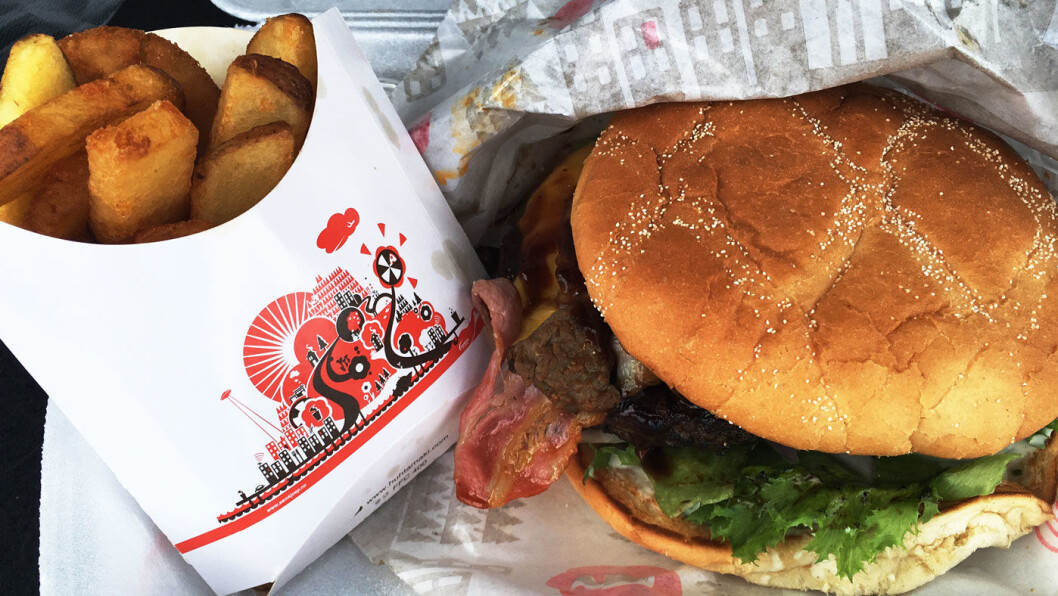 KLASSIKER: Hamburger fra Patricias. KLASSIKER: Hamburger fra Patricias.