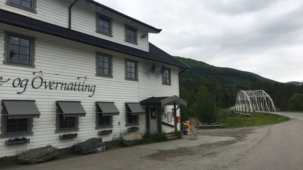 KROKSTRAND KAFÉ OG OVERNATTING: Ved oppstigningen til Saltfjellet på vei nordover til Polarsirkelen. KROKSTRAND KAFÉ OG OVERNATTING: Ved oppstigningen til Saltfjellet på vei nordover til Polarsirkelen.