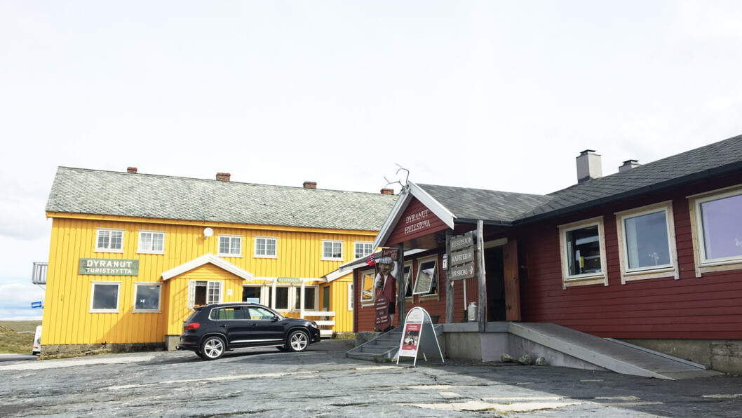 VED VEIENS HØYESTE PUNKT: Dyranut Fjellstova ligger ved RV7 på Hardangervidda. VED VEIENS HØYESTE PUNKT: Dyranut Fjellstova ligger ved RV7 på Hardangervidda.