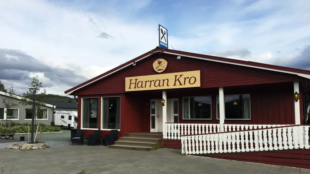 HARRAN KRO: Veikro med sodd og mye fisk på menyen. HARRAN KRO: Veikro med sodd og mye fisk på menyen.