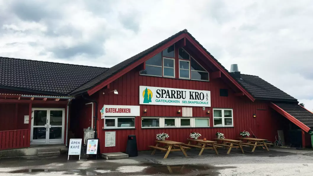 SPARBU KRO: Både veikro og gatekjøkken i Sparbu, mellom Verdal og Steinkjer.